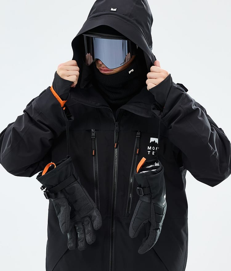 Sentinel Snowboardjakke Herre Black, Image 4 of 9