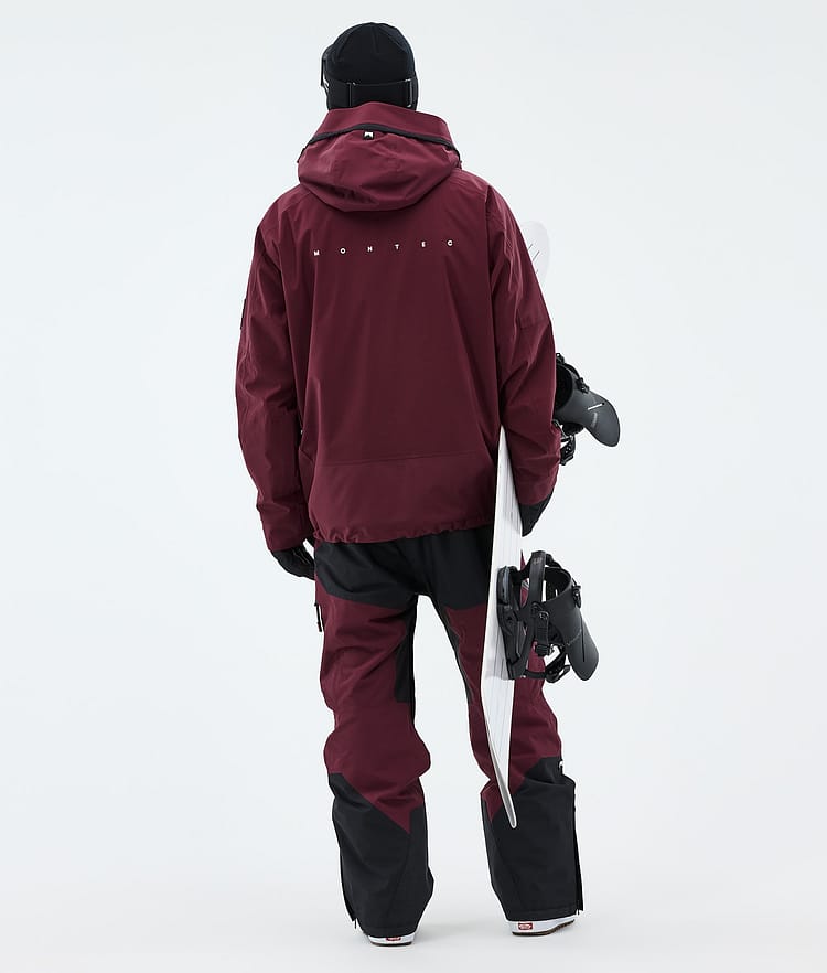 Sentinel Snowboard Jacket Men Burgundy, Image 3 of 9