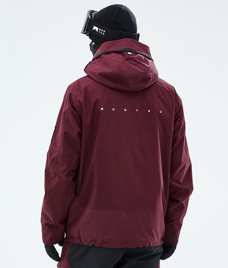 Sentinel Snowboard Jacket Men Burgundy, Image 6 of 9