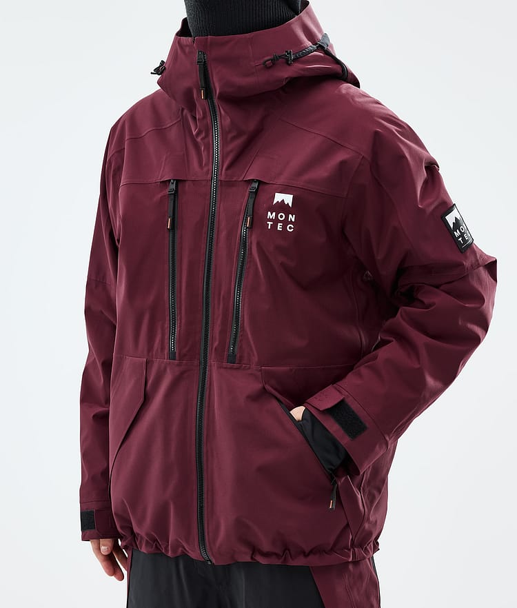 Sentinel Snowboard Jacket Men Burgundy, Image 7 of 9