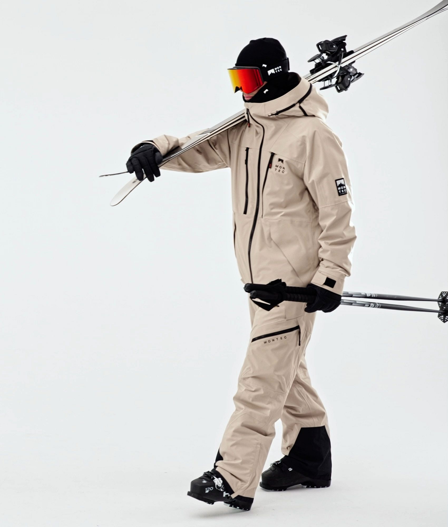 Montec Sentinel Ski Jacket Men Sand | Montecwear.com
