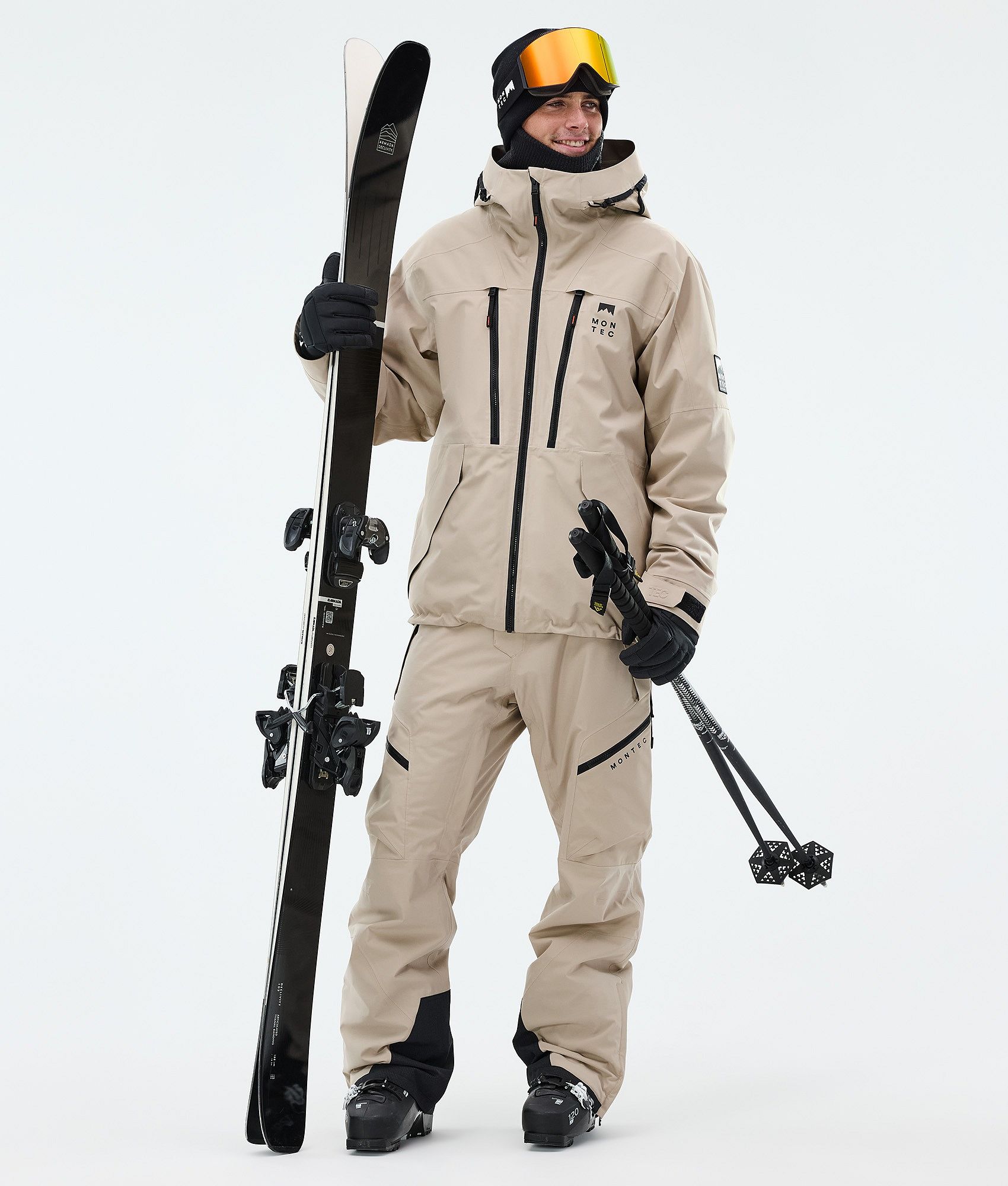 Montec Sentinel Ski Jacket Men Sand | Montecwear.com