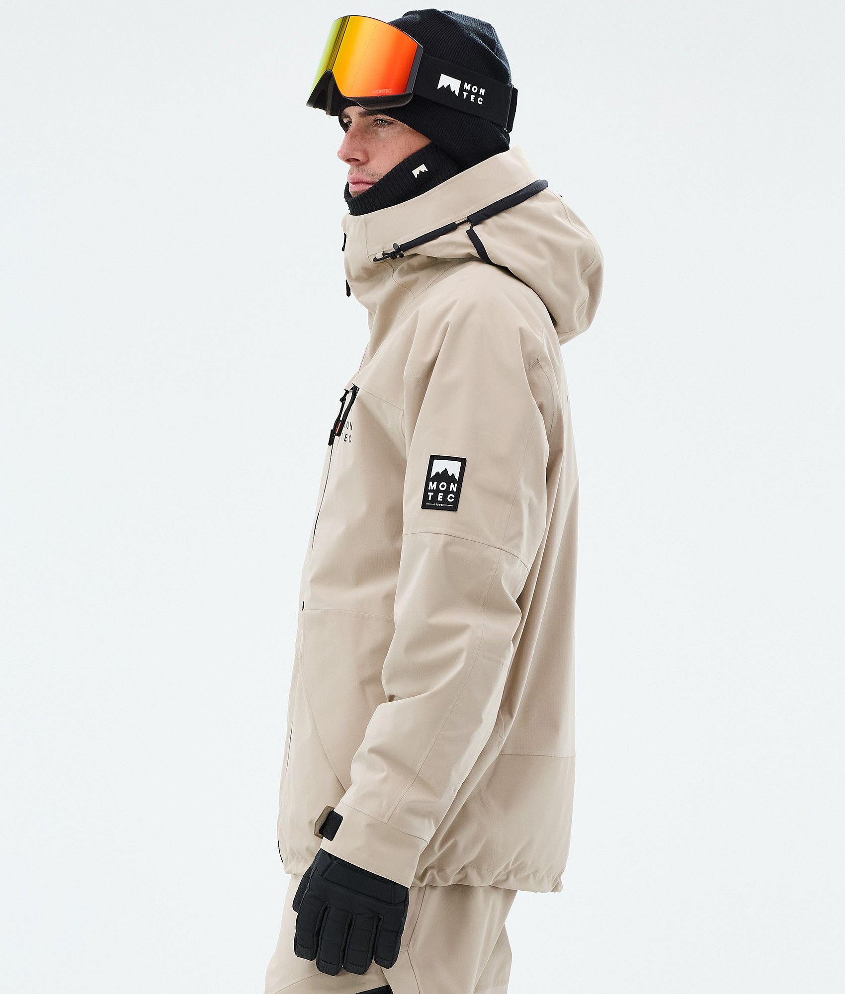 Montec Sentinel Ski Jacket Men Sand | Montecwear.com
