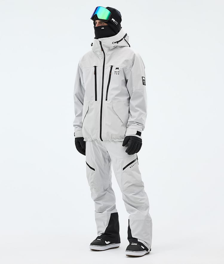 Sentinel Snowboard Jacket Men Light Grey, Image 2 of 9