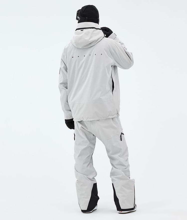 Sentinel Snowboardjakke Herre Light Grey, Image 3 of 9