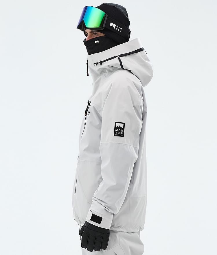 Sentinel Snowboardjakke Herre Light Grey, Image 5 of 9