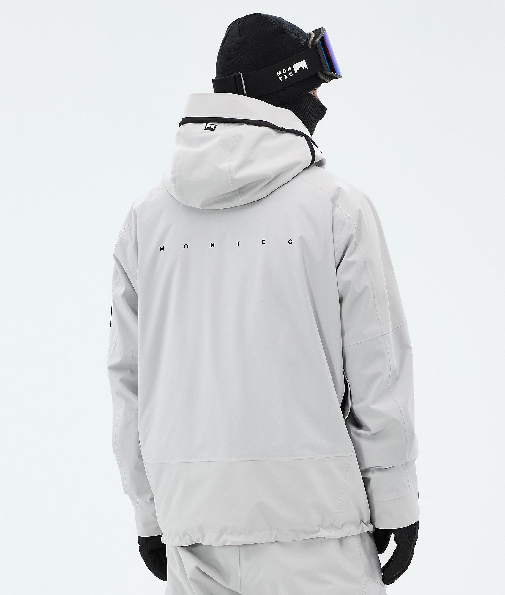 Montec Sentinel Ski Jacket Men Light Grey | Montecwear.com