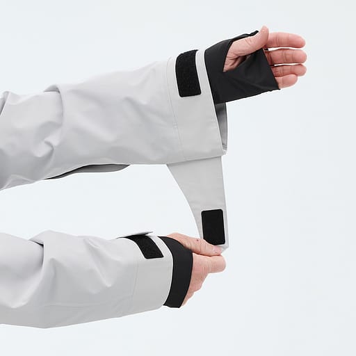 Oversized åbninger på ærmerne