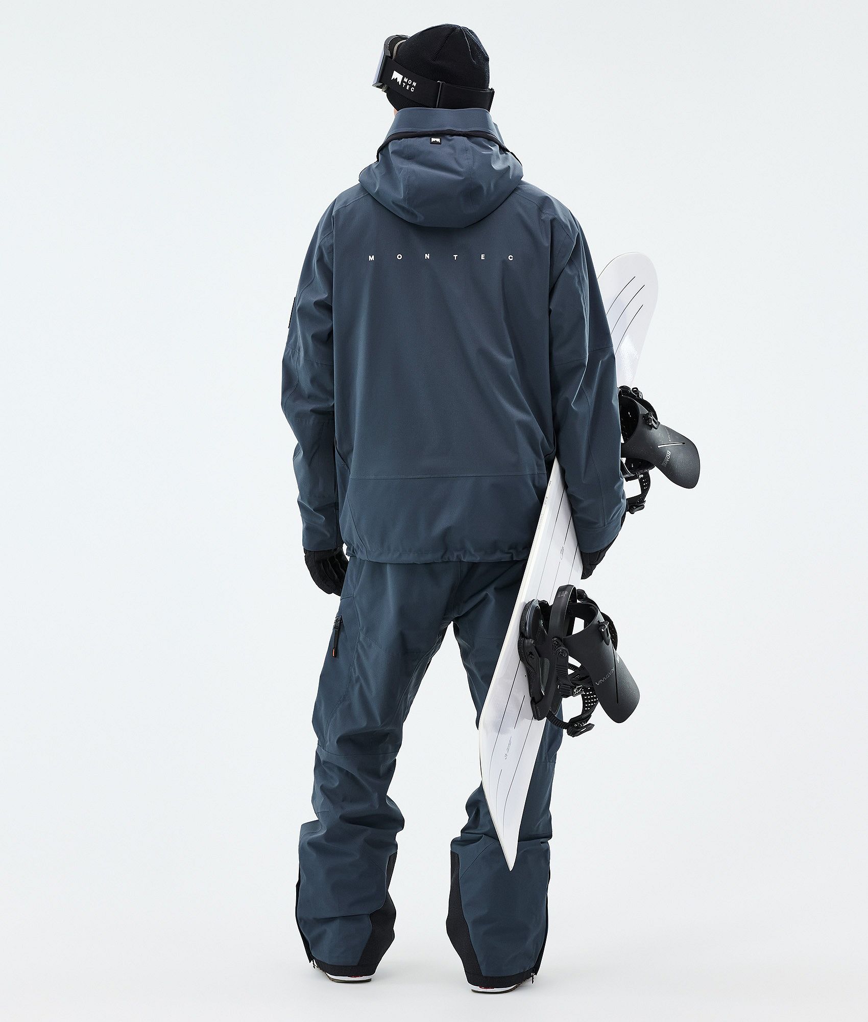 Montec Sentinel Snowboard Jacket Men Metal Blue | Montecwear.com