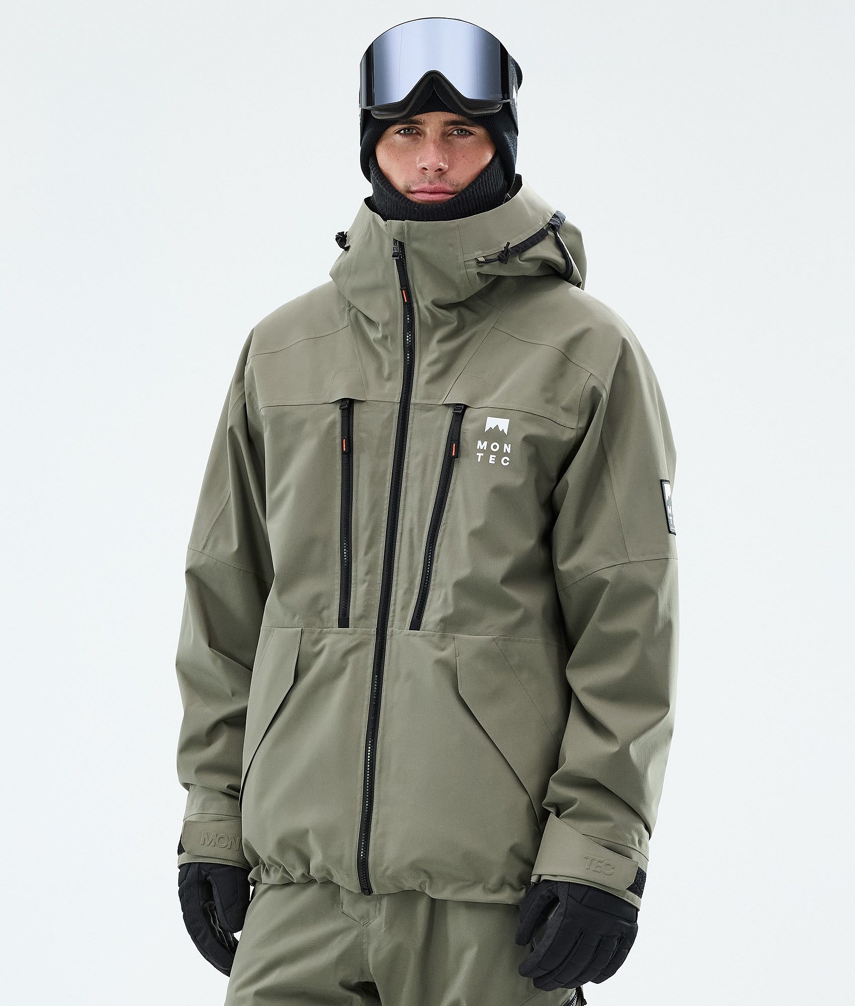 Montec Sentinel Snowboard Jacket Men Greenish | Montecwear.com