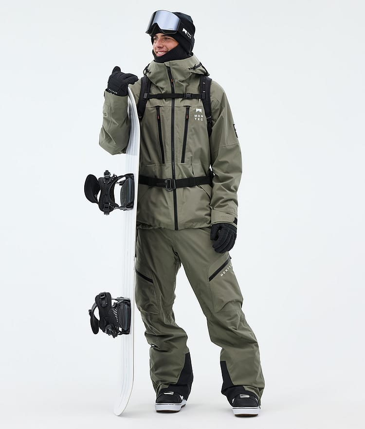 Sentinel Snowboardjakke Herre Greenish, Image 2 of 9