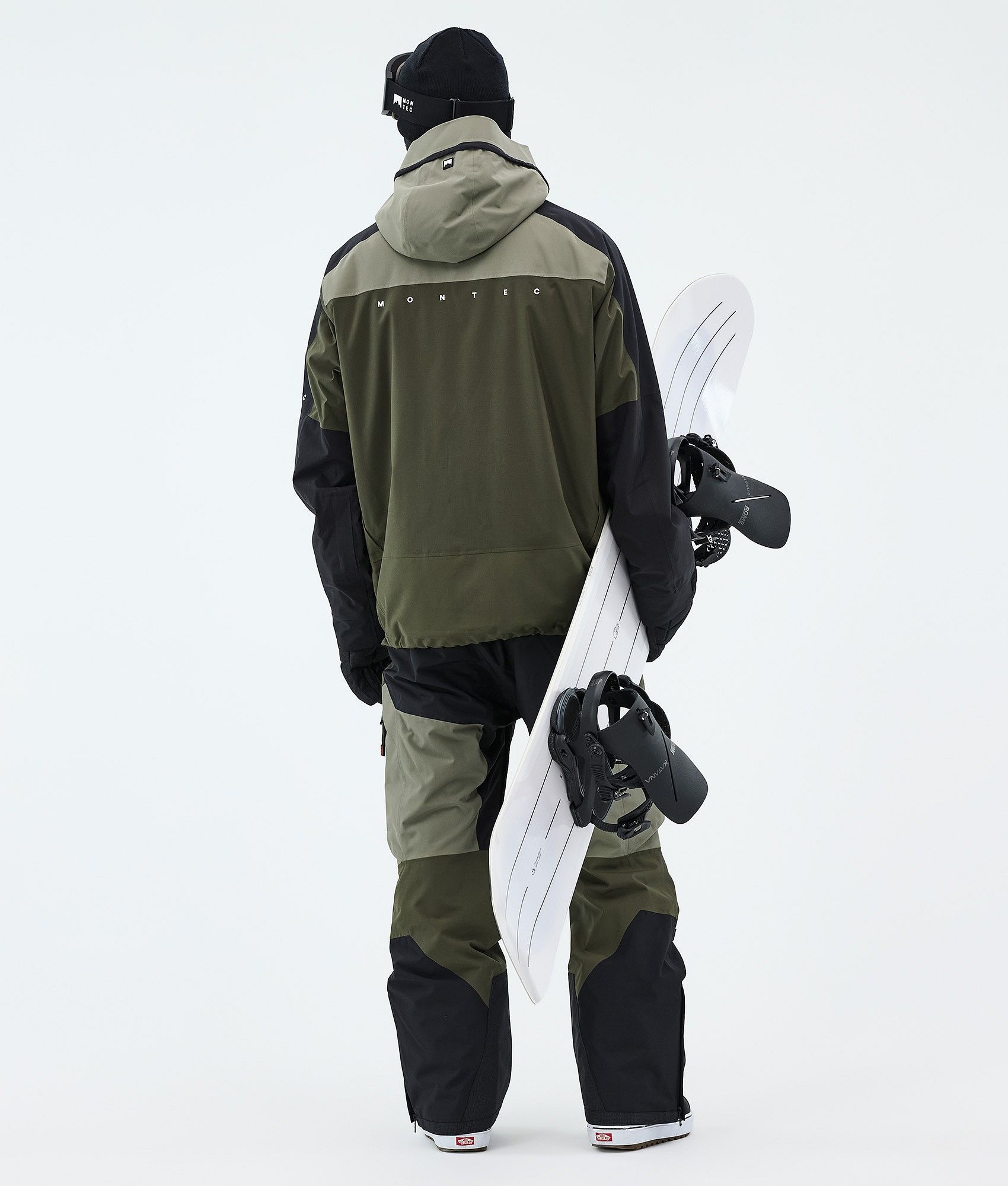 Montec Oracle Snowboard Jacket Men Greenish/Black/Olive Green