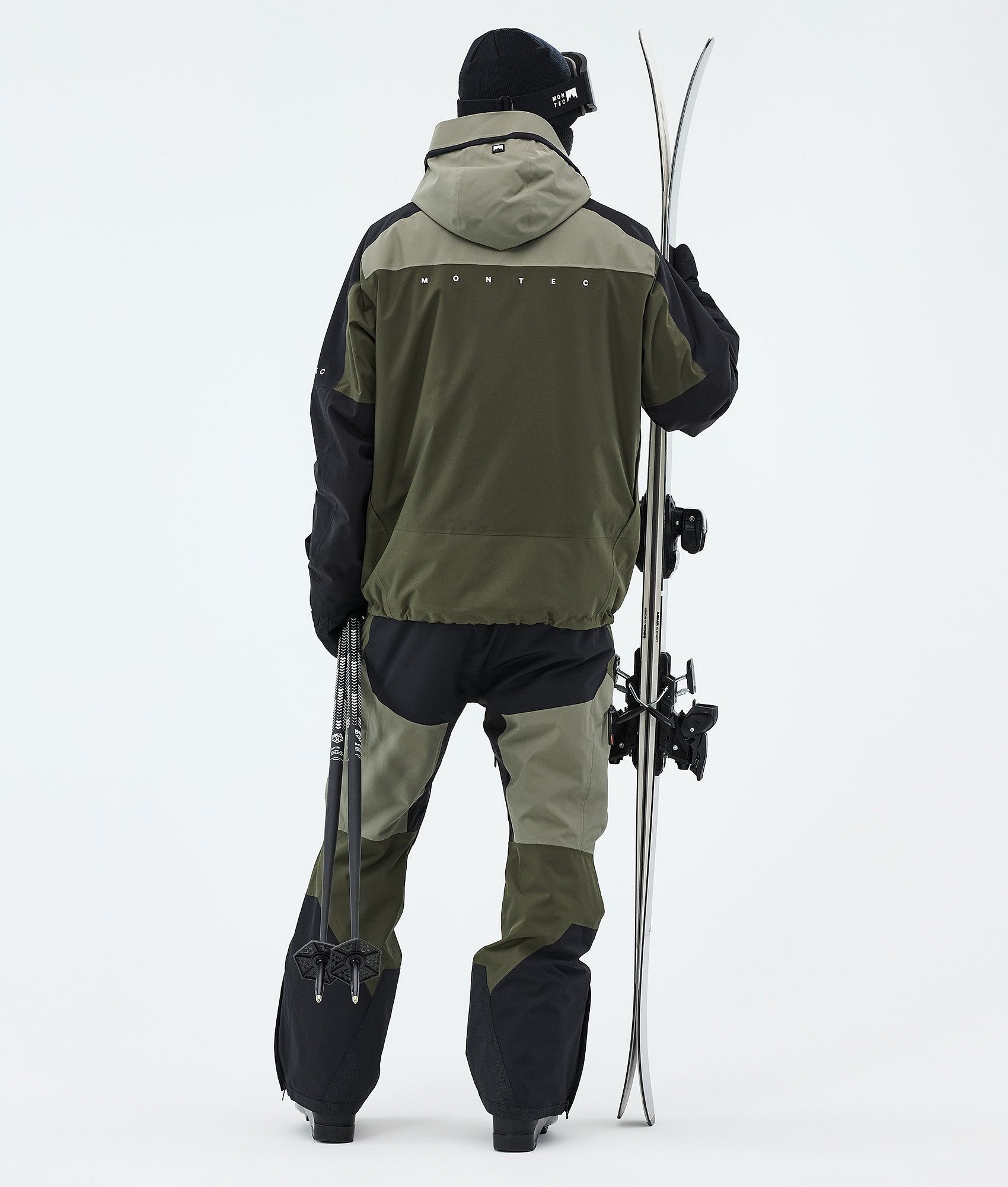 Montec Oracle スキージャケット メンズ Greenish/Black/Olive Green
