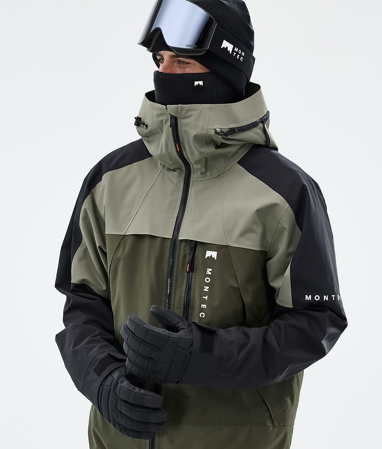Oracle Ski Jacket Men Greenish/Black/Olive Green, Image 4 of 9