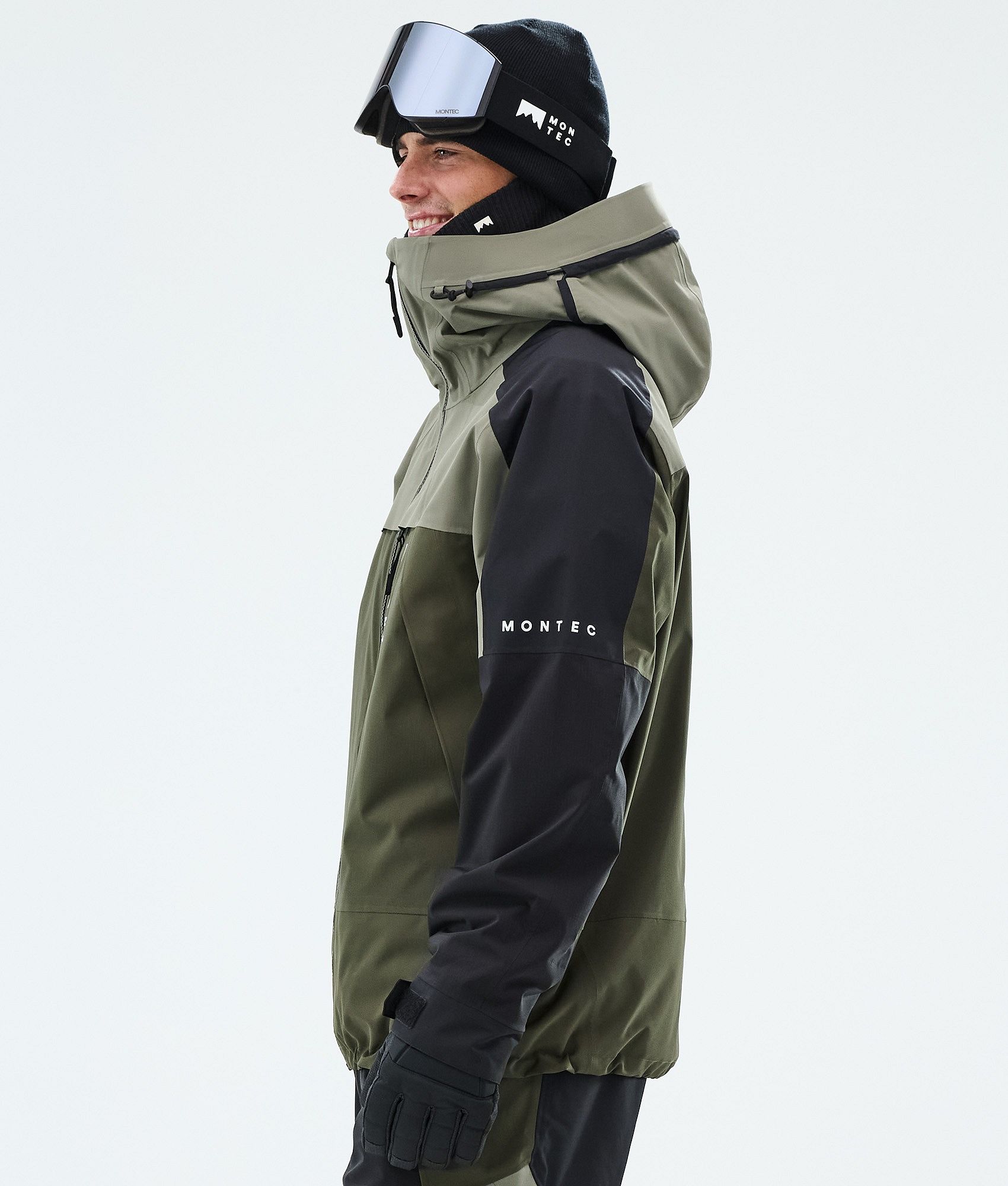 Montec Oracle Snowboard Jacket Men Greenish/Black/Olive Green