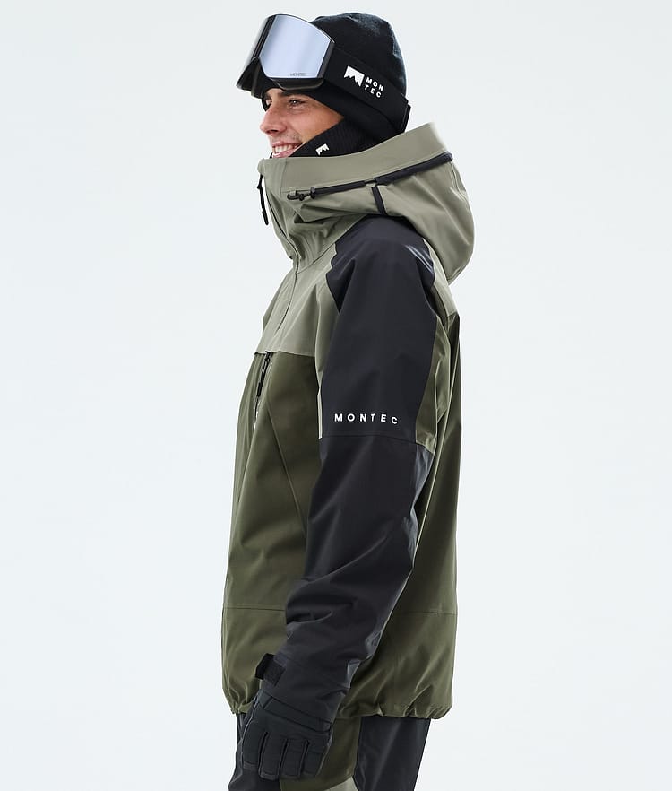 Oracle Snowboard Jacket Men Greenish/Black/Olive Green, Image 5 of 9