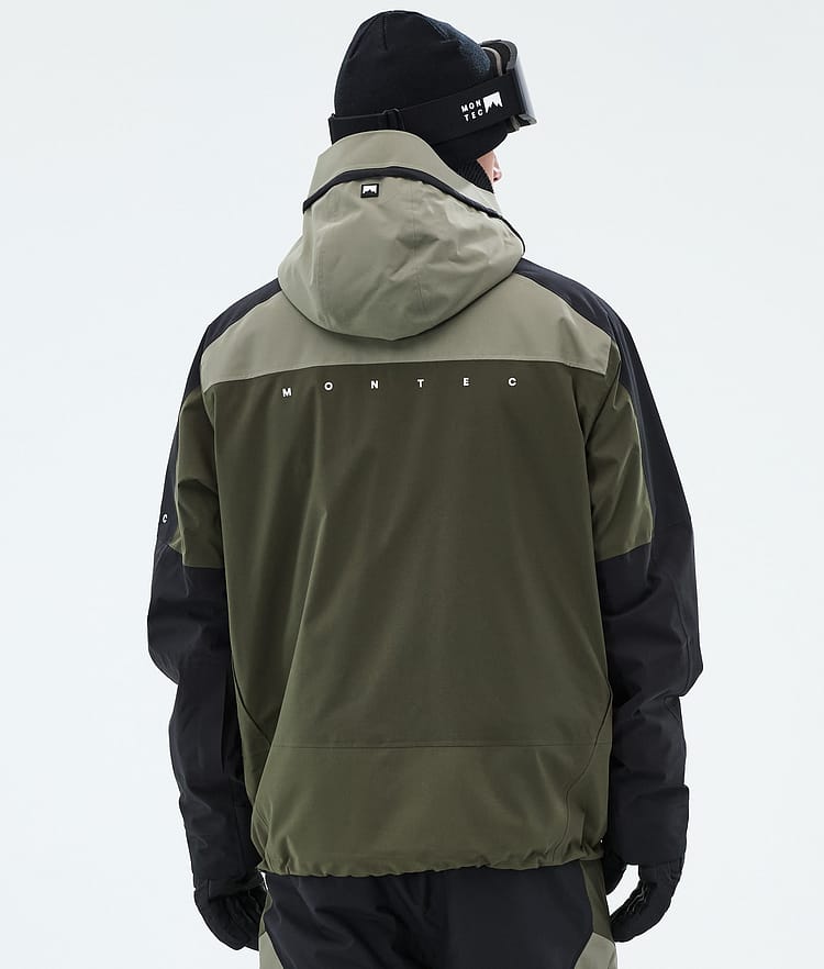Oracle Ski Jacket Men Greenish/Black/Olive Green, Image 6 of 9