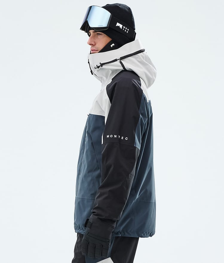 Oracle Snowboard Jacket Men Light Grey/Black/Metal Blue, Image 5 of 9