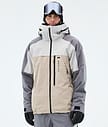 Montec Oracle Snowboard Jacket Men Light Grey/Light Pearl/Sand