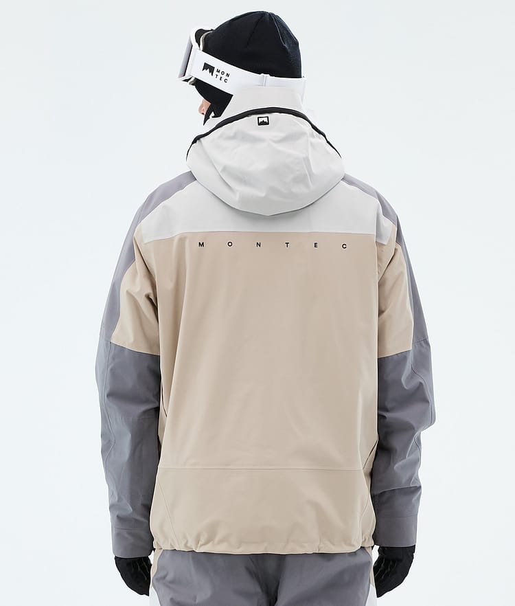 Oracle Snowboard Jacket Men Light Grey/Light Pearl/Sand, Image 6 of 9