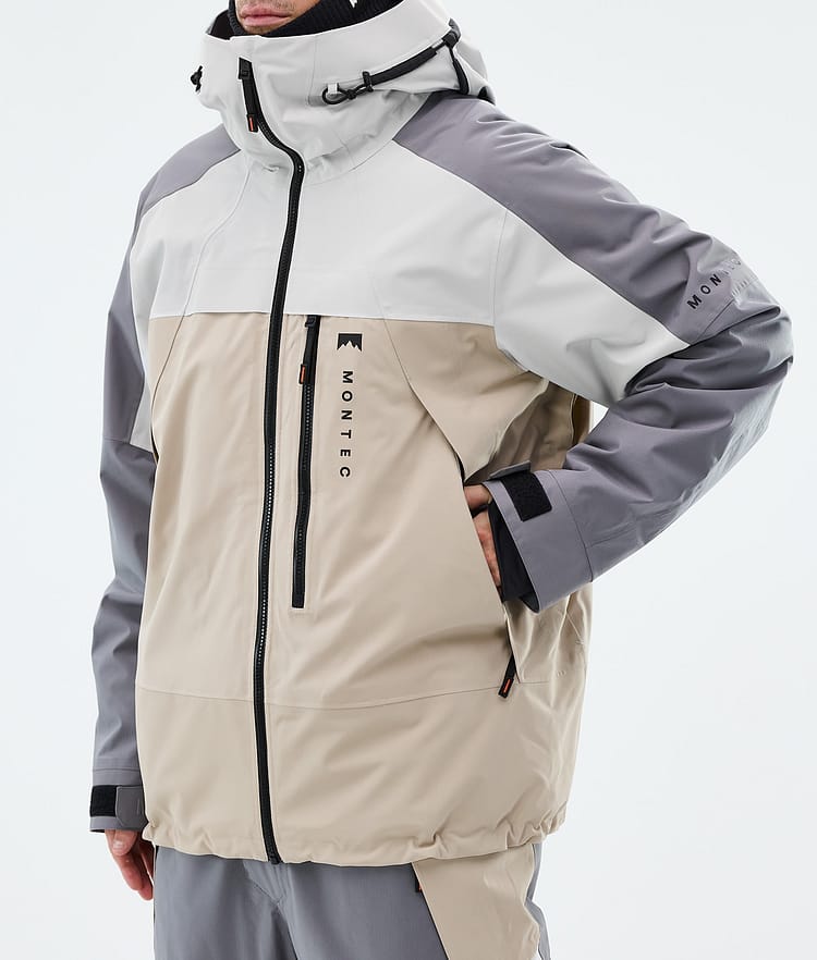 Oracle Ski Jacket Men Light Grey/Light Pearl/Sand, Image 7 of 9