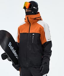 Montec Oracle Veste Snowboard Homme Burned Orange/Light Grey/Black