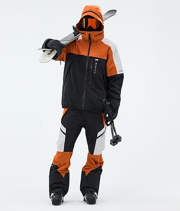 Oracle Skidoutfit Man Burned Orange/Light Grey/Black