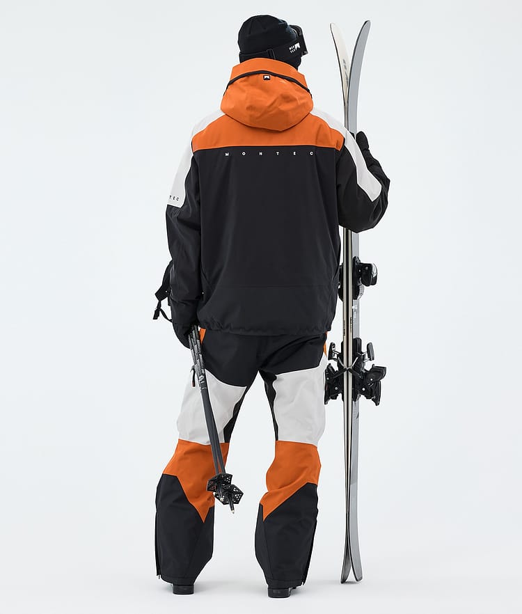 Oracle Ski Jacket Men Burned Orange/Light Grey/Black, Image 3 of 9