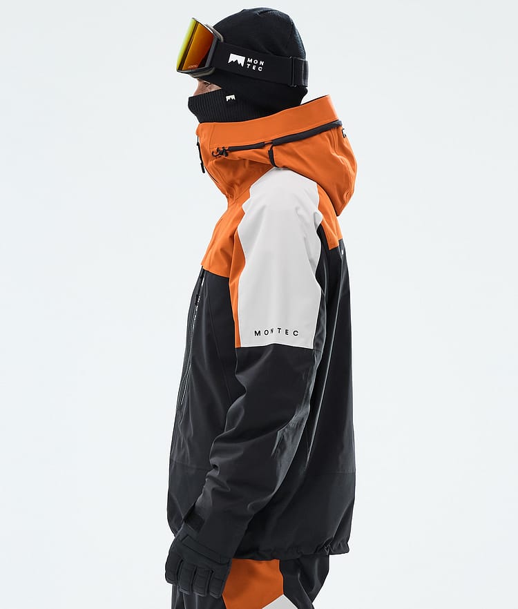 Oracle Snowboard Jacket Men Burned Orange/Light Grey/Black, Image 5 of 9