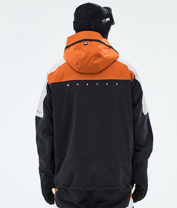 Oracle Snowboard Jacket Men Burned Orange/Light Grey/Black, Image 6 of 9