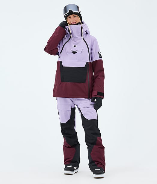 Doom W Outfit Snowboard Faded Violet/Black/Burgundy
