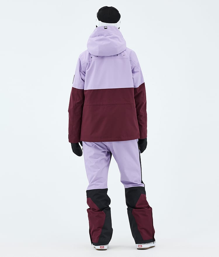 Doom W Snowboard Jacket Women Faded Violet/Black/Burgundy, Image 3 of 10