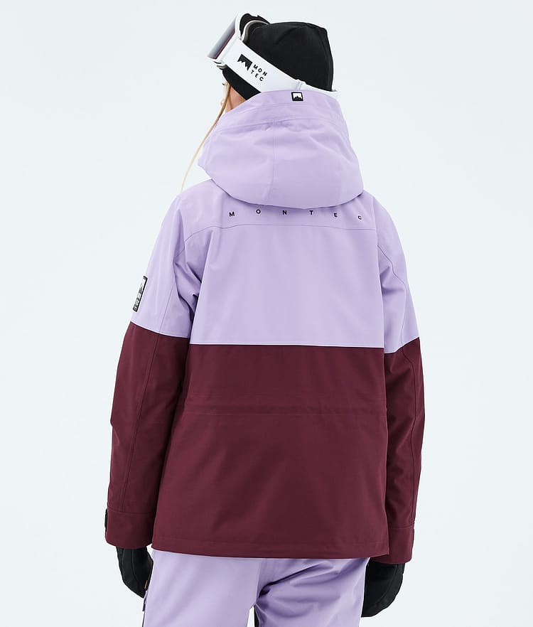 Doom W Snowboard Jacket Women Faded Violet/Black/Burgundy, Image 6 of 10