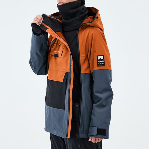 Asymmetrical Front Zipper With Inner Placket