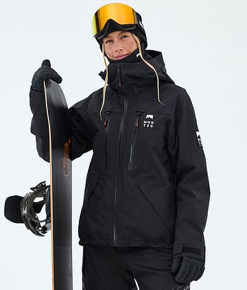Sentinel W Chaqueta Snowboard Mujer Black