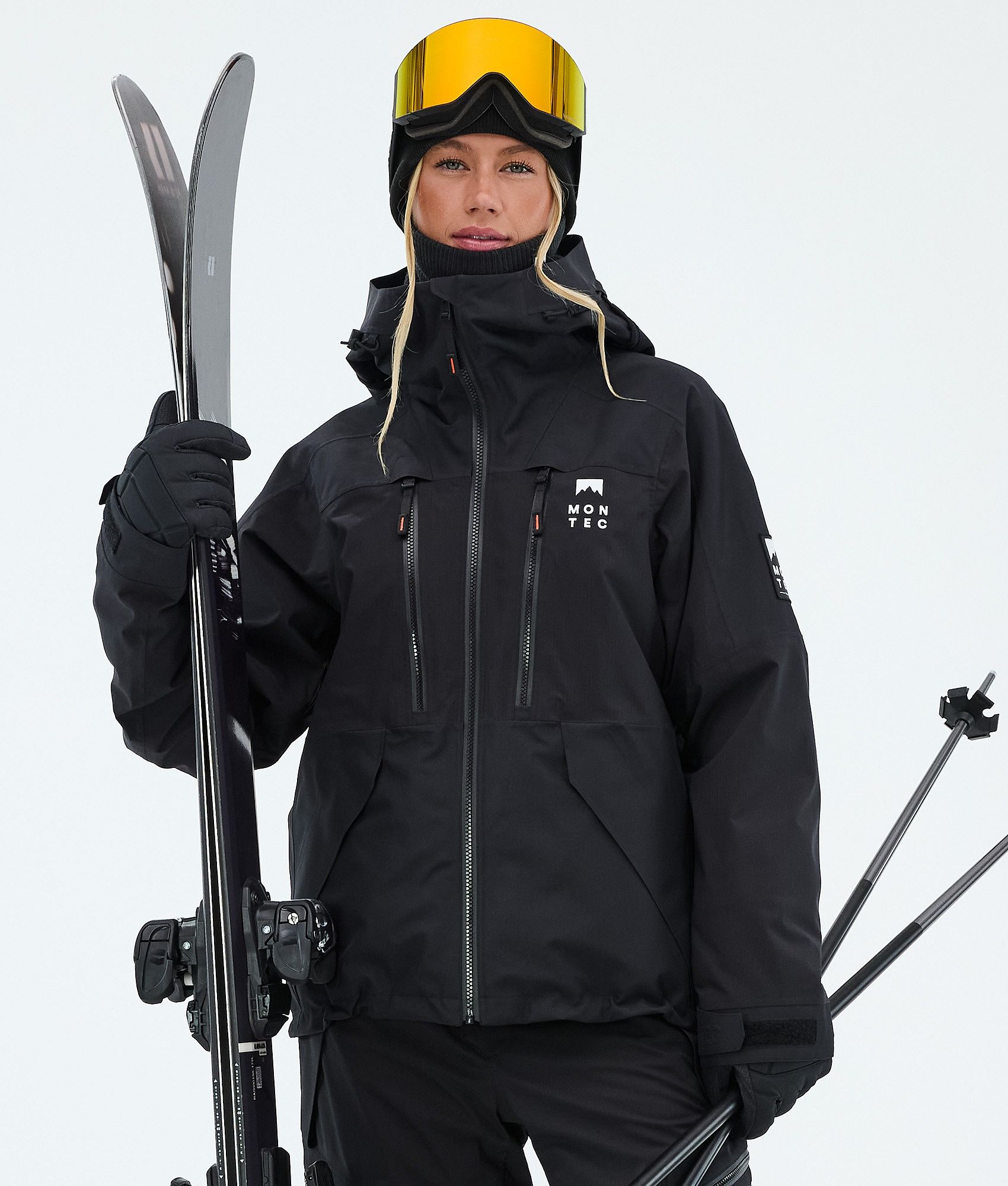 Montec Sentinel W Ski Jacket Women Black | Montecwear.com