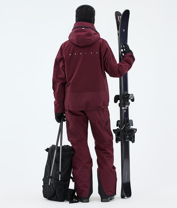 Sentinel W Laskettelutakki Naiset Burgundy, Image 3 of 9