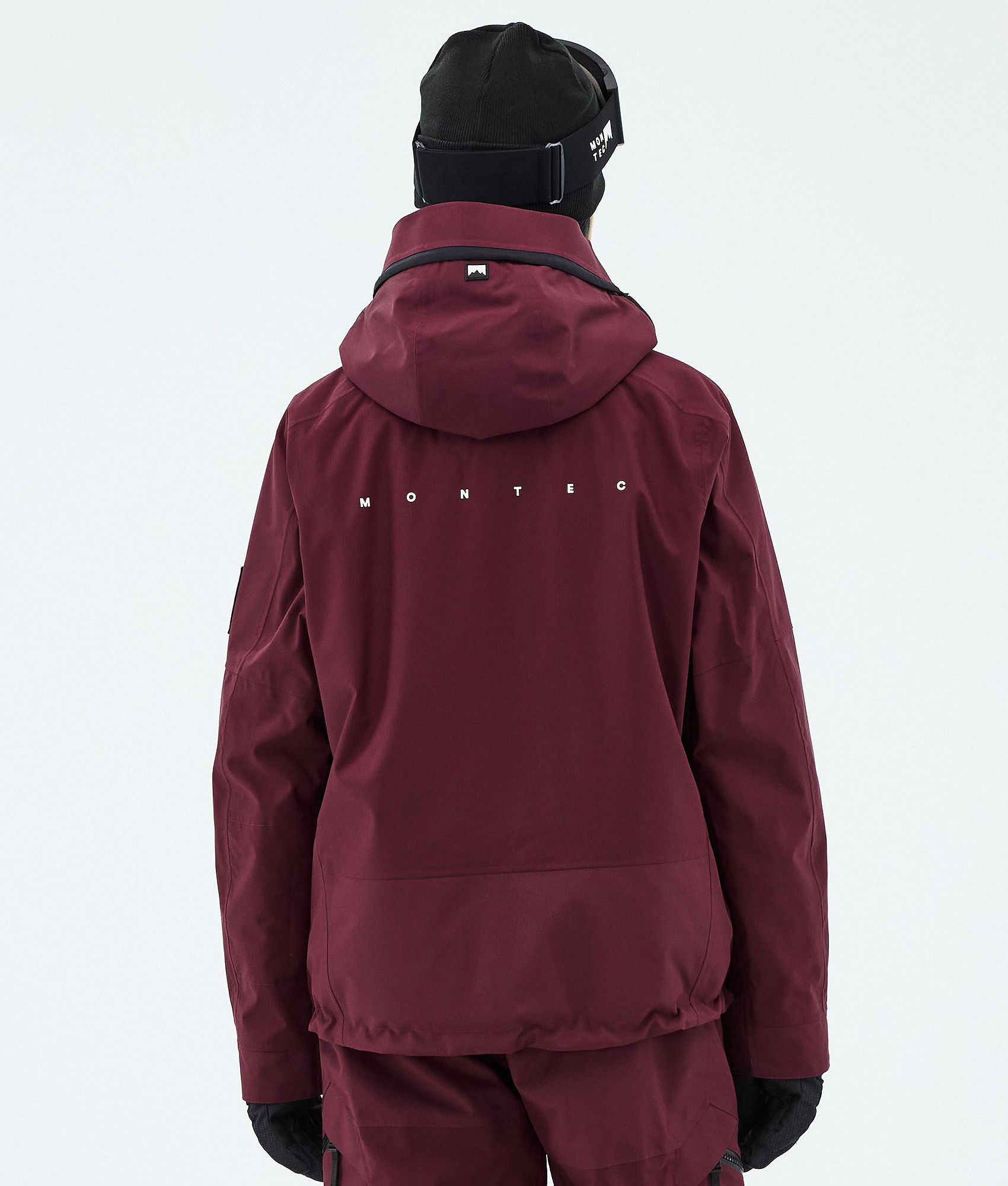 Montec Sentinel W Snowboard Jacket Women Burgundy | Montecwear.com