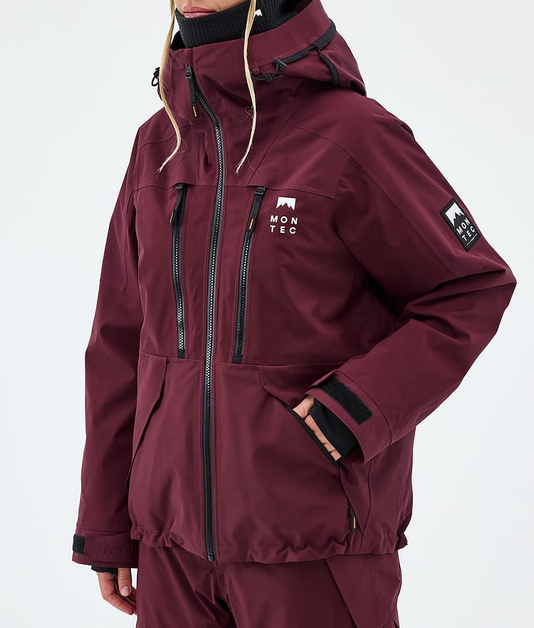 Sentinel W Laskettelutakki Naiset Burgundy, Image 7 of 9