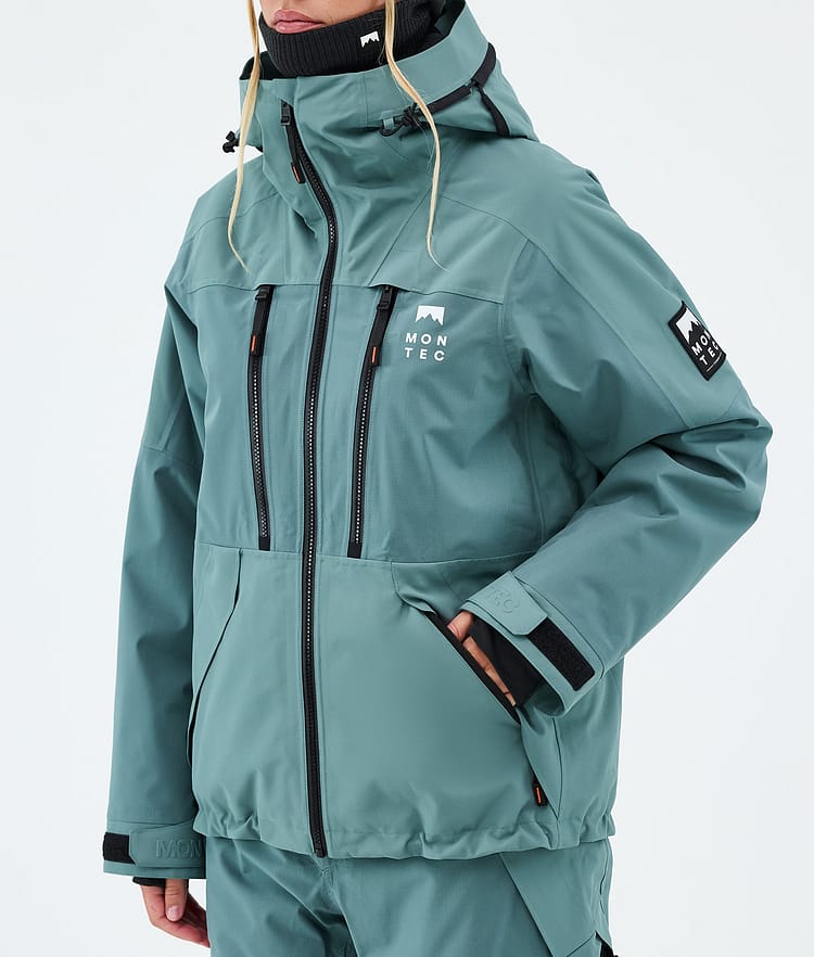 Sentinel W Ski Jacket Women Atlantic, Image 7 of 9