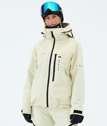 Oracle W Chaqueta Snowboard Mujer Dirty White