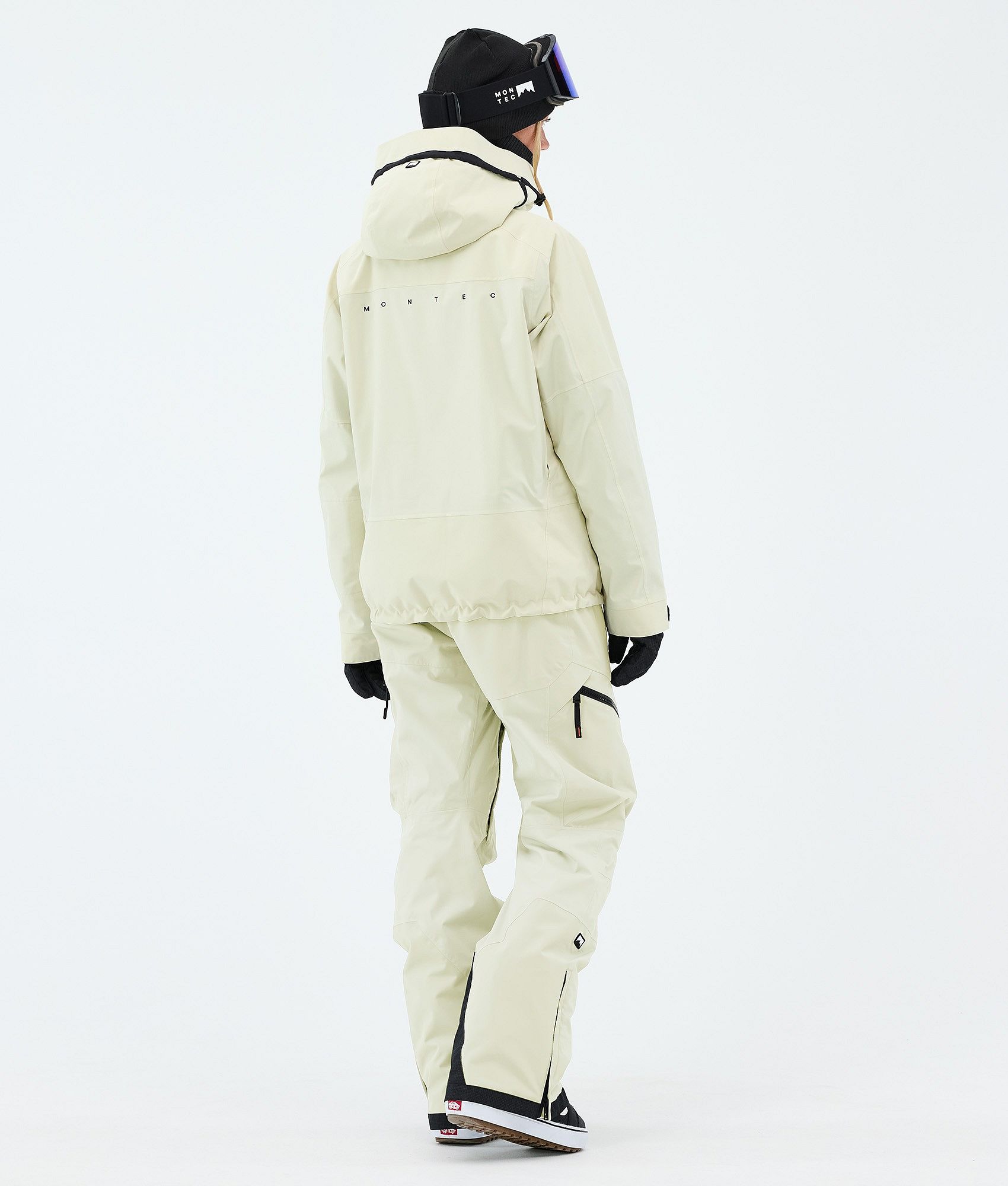 Montec ホワイト スキーウェアジャケット　レディースXS SMサイズ向き Montec Oracle W Snowboard Jacket Women Dirty White | Montecwear.com
