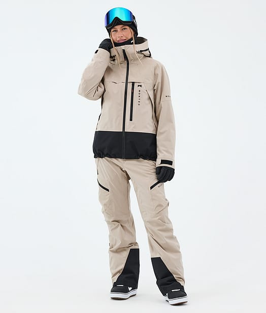 Oracle W Outfit Snowboard Sand/Black