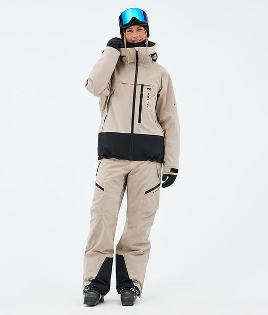 Oracle W Ski Outfit Sand/Black