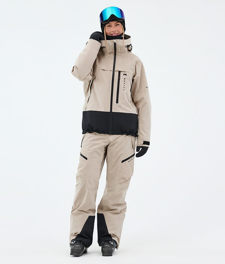 Oracle W Laskettelutakki Naiset Sand/Black, Image 2 of 9