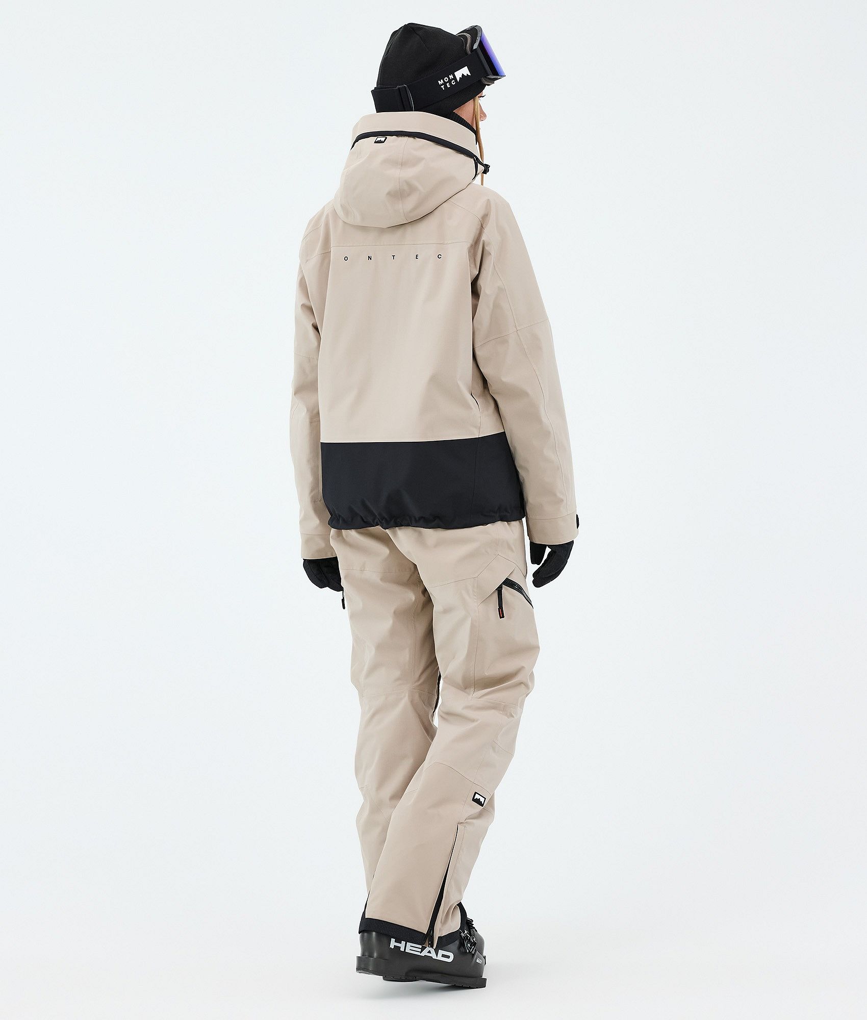 Montec Oracle W スキージャケット レディース Sand/Black - サンド