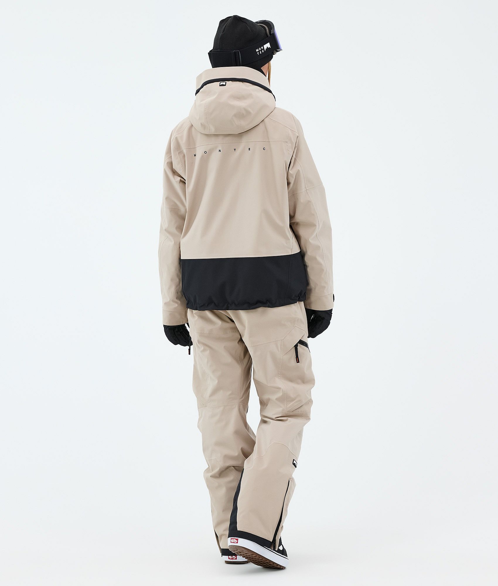 Montec Oracle W Snowboard Jacket Women Sand/Black | Montecwear AU