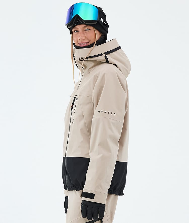 Oracle W Giacca Snowboard Donna Sand/Black, Image 5 of 9