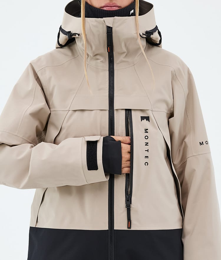 Oracle W Giacca Snowboard Donna Sand/Black, Image 8 of 9