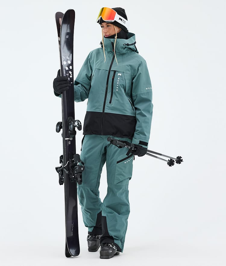 Oracle W Laskettelutakki Naiset Atlantic/Black, Image 2 of 9